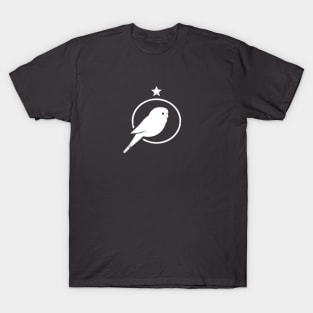 Budgie parrot, minimal design of Parakeet for bird lovers T-Shirt